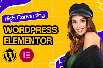 craft a high converting wordpress elementor website that drive business growth