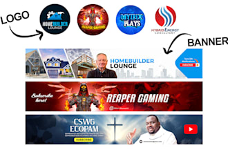 design premium gaming youtube banner