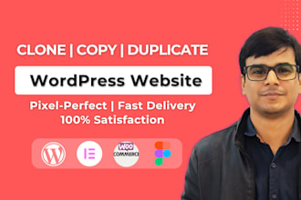clone website, copy clone or duplicate wordpress website