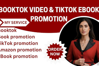 do viral booktok video tiktok ebook promotion book advertising kdp marketing