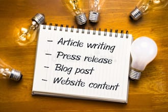 create unique informative article for your blog