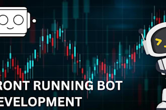 build front running bot, arbitrage bot, solana bot, trading bot, uniswap bot