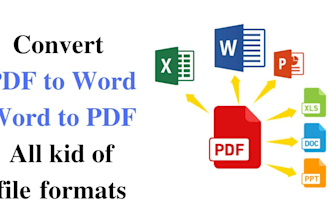 convert pdf, scan images to word english arabic urdu