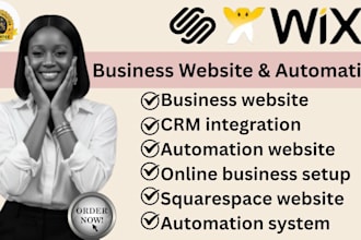 setup your wix kajabi squarespace business automation system for online growth