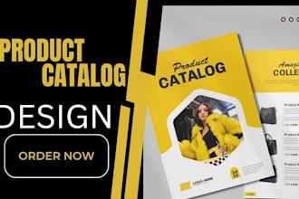 product catalog design sell sheet, price list, magazine layout design lookbook