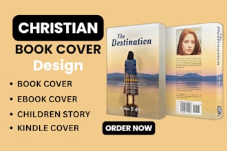 do book cover design children story book christian book design book cover KDP