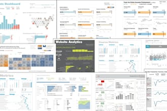 build professional dashboard in power bi and tableau