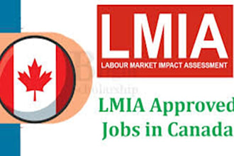 support with lmia application letter, job offer and visa