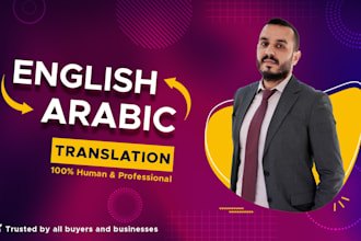 manually translate from english to arabic or vice versa