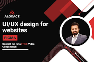 do website design UI UX in figma