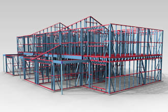 design light gauge steel lgs, cold formed steel cfs structure