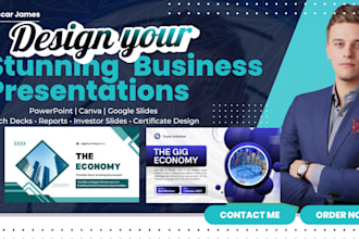 create stunning business presentations in powerpoint, canva, or google slides