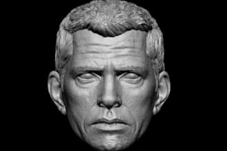 sculpt realistic 3d character model, 3d head model, bust, zbrush for 3d printing