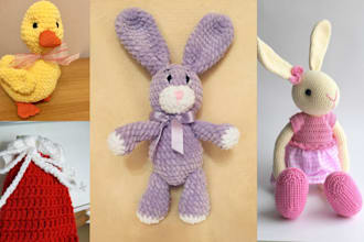 create crochet pattern , amigurumi, patterns for your online business and esty