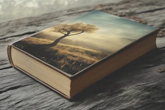 design unique illustrated book cover design