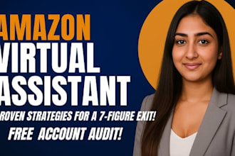 be your expert amazon fba fbm wholesale virtual assistant VA