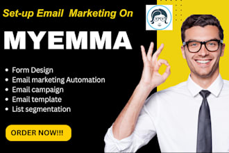create myemma email template design email campaign automation