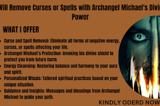 remove curse or spell with archangel michael