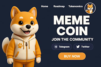 create meme coin website meme website pepe website crypto meme coin website