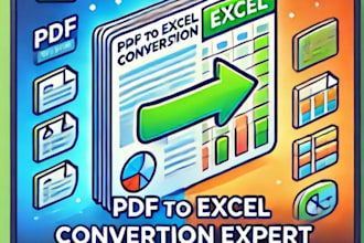 convert PDF to excel, handwriting  word to words