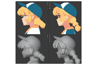 convert 2d to 3d,head face, picture to 3d,full body,half model stl printing