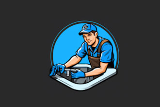 make stand out plumbing repair logo