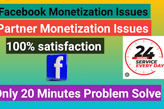 do facebook page monetization issue remove in 22 minutes