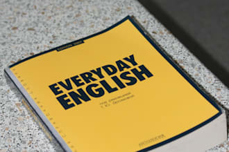 teach you to speak english confidently and do creative writing