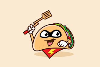 make the best inventive sandwich cartoon logo
