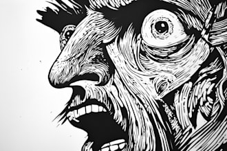 do exquisite linocut illustrations unleash artistic