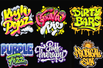 specialized in graffiti designs, creating bold tshirt design