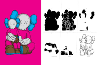 do color separation for t shirt screen printing