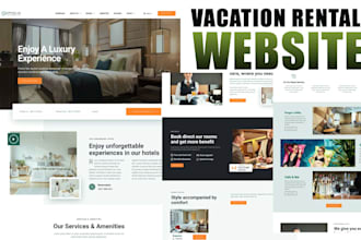 vacation rental website, vacation rental, short term rental website with booking