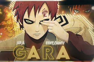 make anime thumbnail for you in 24 hours