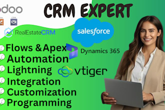 be your salesforce admin, developer, setup automation, CRM, flows,apex lightning