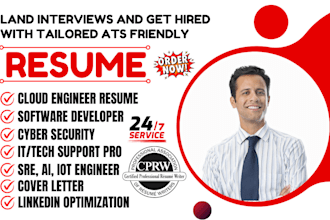 write ats compliant resume writing for tech, IT, software, engineering resume