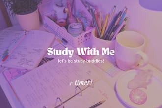 study partner and accountability using pomodoro technique