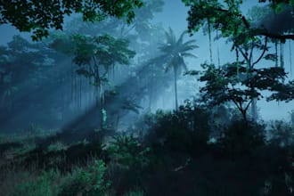 create 3d environment in unreal engine 5