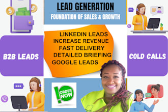 create your b2b lead and cold call list for you