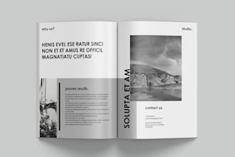 do magazine design catalog design and any design in indesign