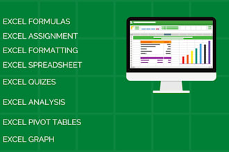 be your ms excel assingment formula spreadsheet expert
