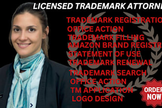 be your US licensed attorney for trademark