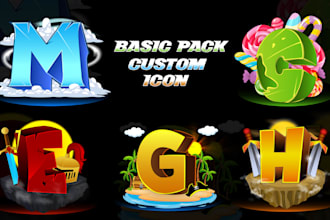design minecraft logo or icon for your minecraft server