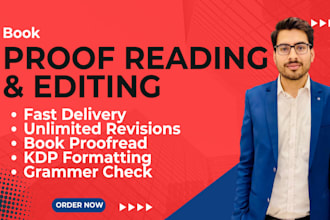 professionally proofread and edit your book in 2 days