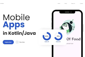 be android app developer for mobile in kotlin and firebase on android studio