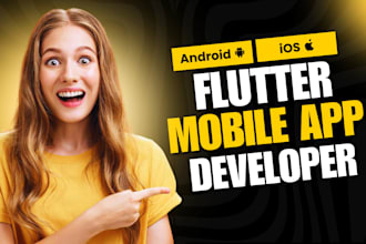 do flutter development for android and ios applications