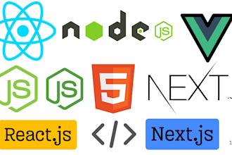 build react js next js app with tailwind css javascript or typescript