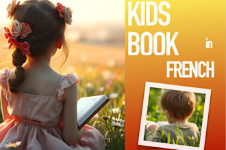 create books in french for kids and children