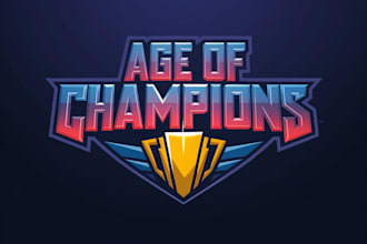 create a logo for a fantasy, role playing, sci fi, or medieval game