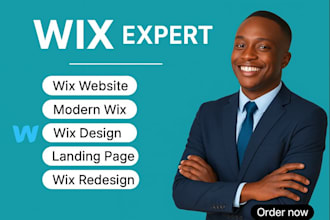 design wix or redesign a wix website design or wix online store